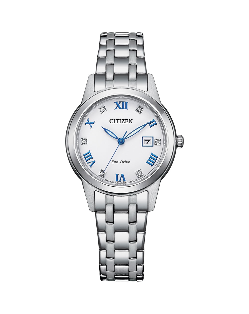 Citizen Ladies Eco-Drive Dress Stainless Steel Watch_0