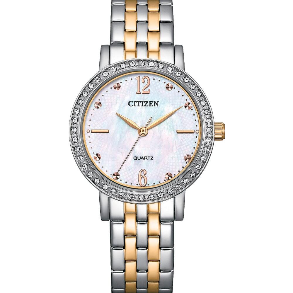 Citizen Ladies Two-Tone Analogue Watch 50m_0