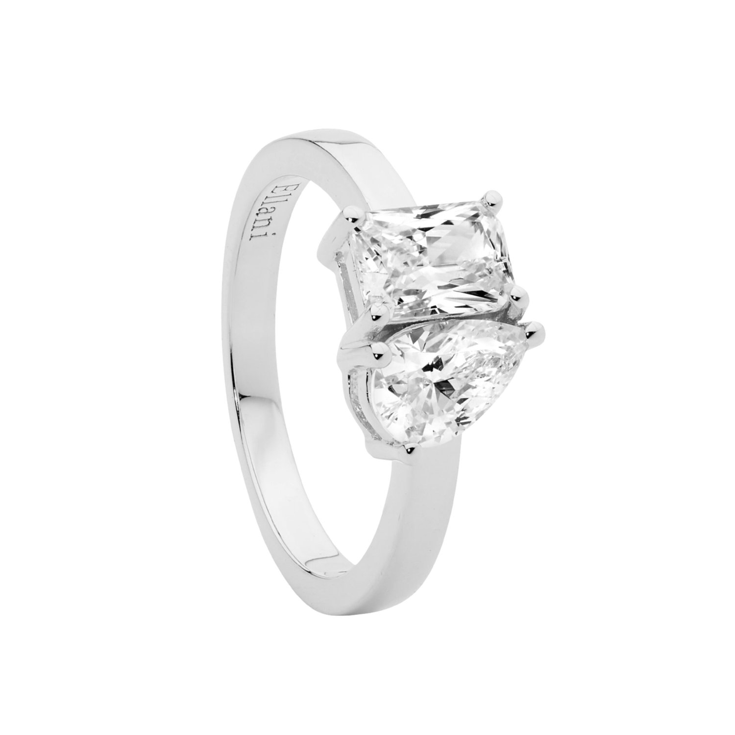 Silver CZ Dress Ring_0