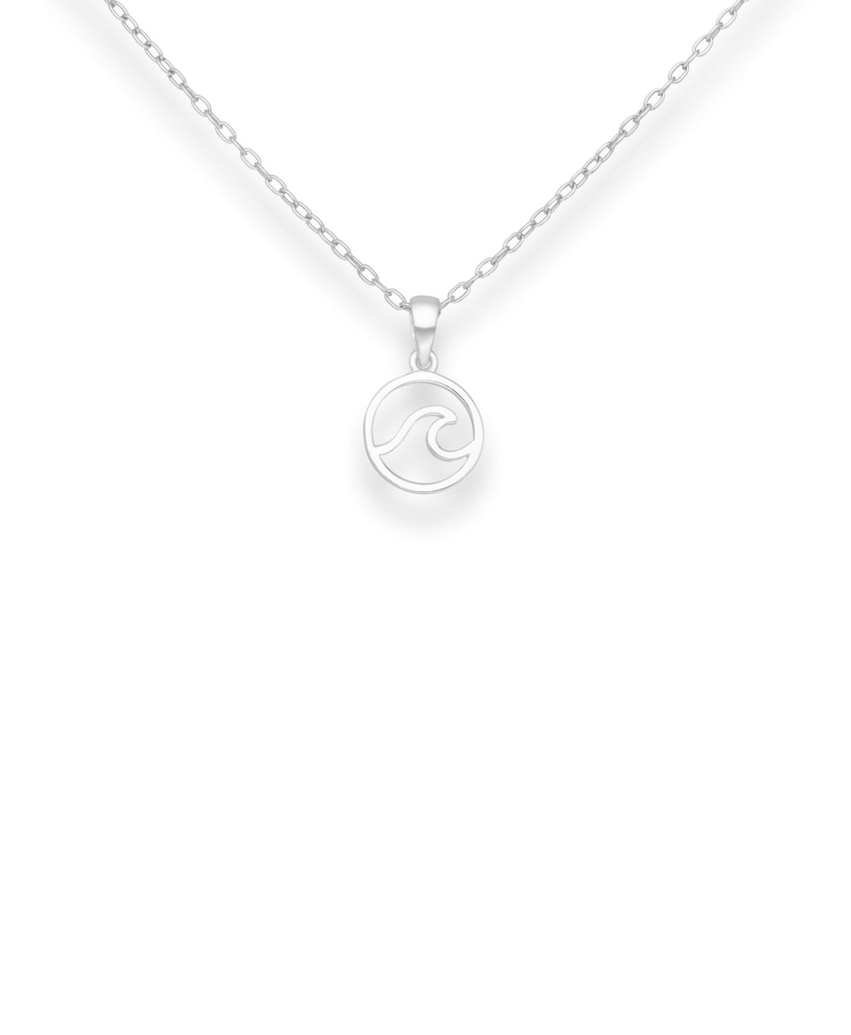 Silver Wave pendant_0